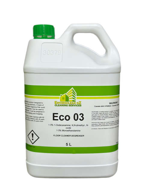 ECO 03 FLOOR CLEANER DEGREASER 5ltr